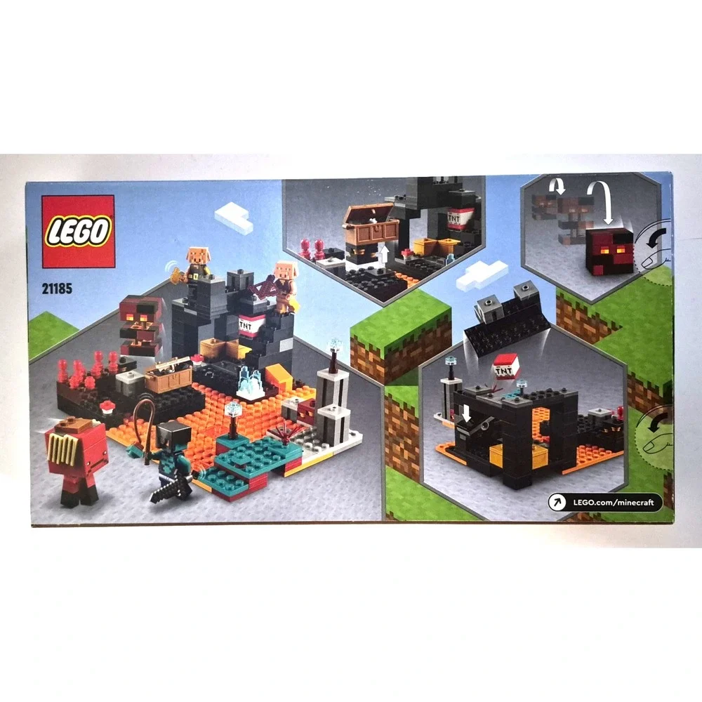 LEGO Minecraft The Nether Bastion Set 21185 | BRAND NEW | FACTORY SEALED